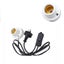 E27 300W Ceramic Heat UV UVB Lamp Light Holder Socket Brooder Reptile Basking Carousel 9