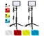 2pcs USB LED Video Lights Kit Fill Light Carousel 1