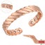 Copper Magnetic Bracelet Therapy Relief Arthritis Pain Healing Bangle Men Women Carousel 1