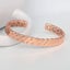 Copper Magnetic Bracelet Therapy Relief Arthritis Pain Healing Bangle Men Women Carousel 2