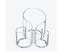 Makeup Brush HolderSlots Large Wavy Clear Cosmetic Organizer Storager Carousel 1