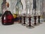 TONY KUEPFER DECANTER AND SIX WINE GLASSES Carousel 1
