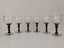 TONY KUEPFER DECANTER AND SIX WINE GLASSES Carousel 8