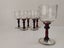 TONY KUEPFER DECANTER AND SIX WINE GLASSES Carousel 9