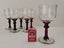 TONY KUEPFER DECANTER AND SIX WINE GLASSES Carousel 14