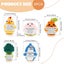 5 Pcs Funny Handmade Crochet Plushies Handmade Emotional Uplifting Support Emo Carousel 3