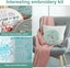Embroidery Kits Embroidery Starter Kits Handmade Needlepoint Kits for Adults K Carousel 6