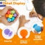 Sensory Toys, Portable Kids Sensory Toys, Silicone Calm Down Toys, Soft Sensor Carousel 3