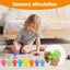 Sensory Toys, Portable Kids Sensory Toys, Silicone Calm Down Toys, Soft Sensor Carousel 5
