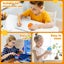 Sensory Toys, Portable Kids Sensory Toys, Silicone Calm Down Toys, Soft Sensor Carousel 6