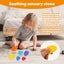 Fidget Toys Sensory Stone for Kids Silicone Worry Stone Colorful Stress Relief Carousel 5