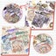 8 Pcs DIY 3D House Stickers, 3D Sticker Miniature Scene, Cartoon Miniature Sce Carousel 7