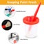No Spill Paint Cups with Lids Paint Containers Spill Proof Paint Cups with Bru Carousel 3