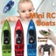 Mini RC Boats Dual Motors High Speed Racing Boat Child 2.4G Remote Control Ship Carousel 2