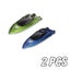 Mini RC Boats Dual Motors High Speed Racing Boat Child 2.4G Remote Control Ship Carousel 18
