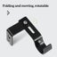2pcs Curtain Rod Brackets Basics Adjustable Curtain Rod Tool Wall Bracket Hook Carousel 5