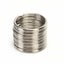 100Pcs Swivel Lobster Clasp Clips Hook Alloy Key Ring Split Durable Keychain DIY Carousel 10