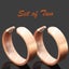Large Copper Magnetic Rings SET OF 2 Joint Arthritis Natural Healing SR-L Carousel 11