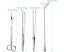 4Pcs Stainless Steel Aquarium Tank Water Plant Tweezers And Scissors Spatul Carousel 6