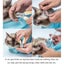 Mesh Cat Grooming Bath Bag Cat Supplies Washing Bags Pet Bathing Nail Trimm Carousel 3
