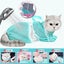 Mesh Cat Grooming Bath Bag Cat Supplies Washing Bags Pet Bathing Nail Trimm Carousel 5