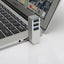Aluminum Alloy Swivel Hub Splitter (grey) (1pcs) Carousel 2