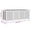 Vidaxl Garden Storage Box 200X80x75 Cm Solid Wood Acacia Carousel 2