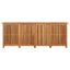Vidaxl Garden Storage Box 200X80x75 Cm Solid Wood Acacia Carousel 4