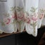 Rose Embroidery Gold Line lace Home Kitchen window white Sheer Cafe Curtain Carousel 6
