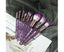 10Pcs Professional Makeup Brushes Eye Cosmetic Shadow Blush Brush Set Purpl Carousel 5