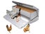 Large Chicken Feeder Set Carousel 3