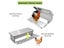 Large Chicken Feeder Set Carousel 9