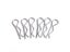 Stainless Stee Cotter Hitch R Pin Clips Mm Zinc Steel Safety Split Clip Fuse Carousel 6