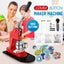 32MM Button Maker Machine Kit DIY Badge Pin Press Making Supplies Carousel 3
