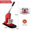 32MM Button Maker Machine Kit DIY Badge Pin Press Making Supplies Carousel 5