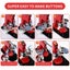 32MM Button Maker Machine Kit DIY Badge Pin Press Making Supplies Carousel 8