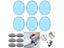 6/12/24Pcs Drum Mute Pad Transparent Silicone Jazz Snare Drum Muffler 3 Colors Carousel 4