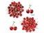 Artificial Red Cherries Fake Fruit Model For Home Decoration Carousel 4