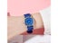 Easy To Read Kids Watch Slip-Thru Fabric Strap Japan Movement Silver Tone Case Carousel 4