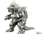 Godzilla - Chibimaru Mechagodzilla 70th Anniversary Version Model Kit Carousel 1