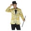 Sequin Jacket Mens Adult Gold Carousel 2