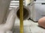 Right skew toilet pan, cistern, soft close seat, great condition - hard to find Carousel 15