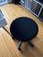 As new black adjustable stool Carousel 2