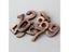 1PC House Address Sign Door Numbers 0-9 Self- Adhesive Bronze ABS Plastic Carousel 3
