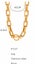 Jewelry Set 316L Stainless Steel Gold Colour Chain 3 Necklaces Carousel 9