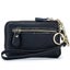 Soft Real Leather Coin Purse for Women Wristlet Mini Pouch Wallet with Keychain Carousel 5