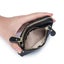Soft Real Leather Coin Purse for Women Wristlet Mini Pouch Wallet with Keychain Carousel 8