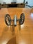 Vintage Brass Miniature Signal? Cannon Carousel 4