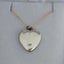 Vintage sweetheart locket 9ct gold front,silver back photo locket with chain Carousel 4