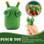 Party Favor Worm Pinch Toy 1PC Eye Poppers Squeeze Eyeball Popping Squeeze Toy Carousel 1